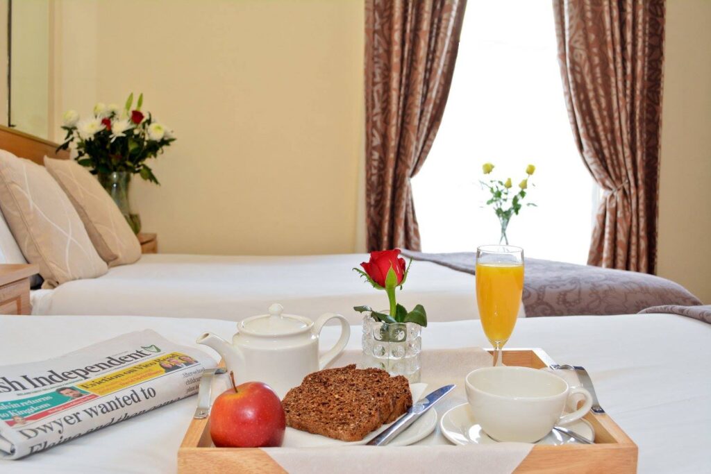 Celtic Lodge hotels in Dublin with breakfast on bed